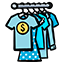 An image of clothing with a dollar sign
