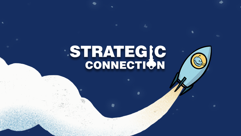 Strategic Connection Rocket Logo