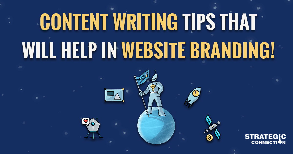 Content writing tips that will help in website branding
