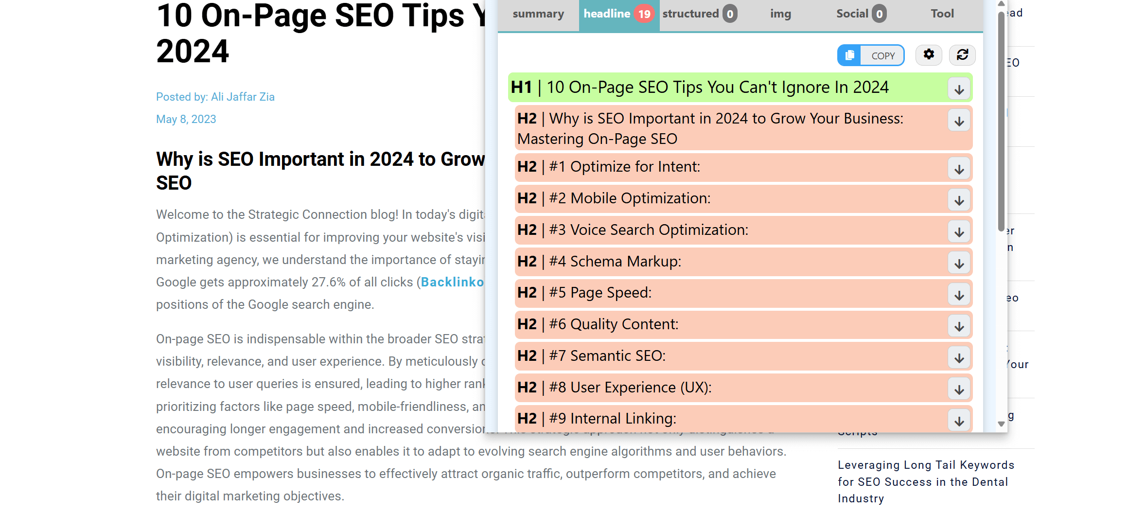 How to Write an SEO-Optimized Blog Post