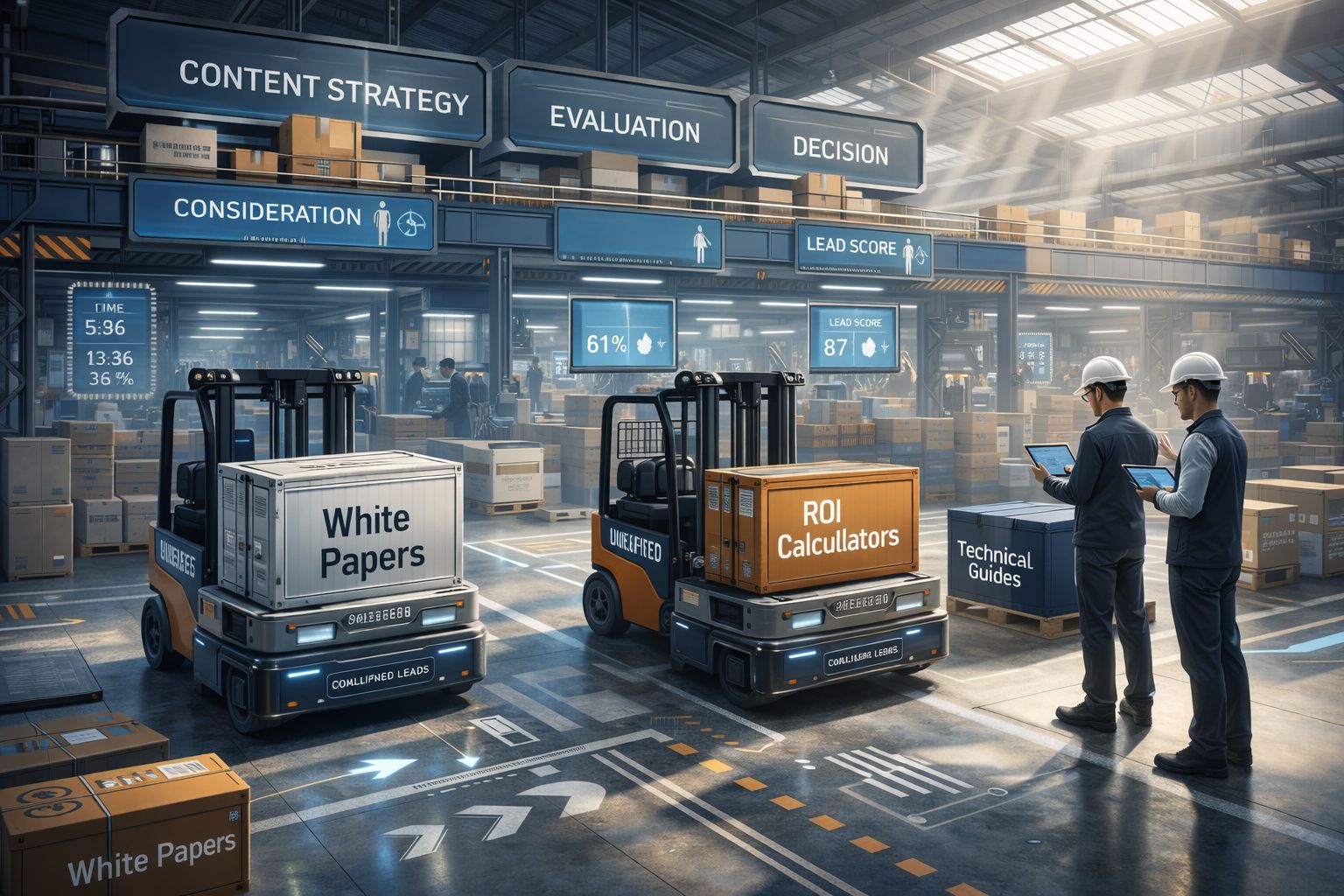 Content Marketing Ideas That Drive Qualified Leads for Manufacturers